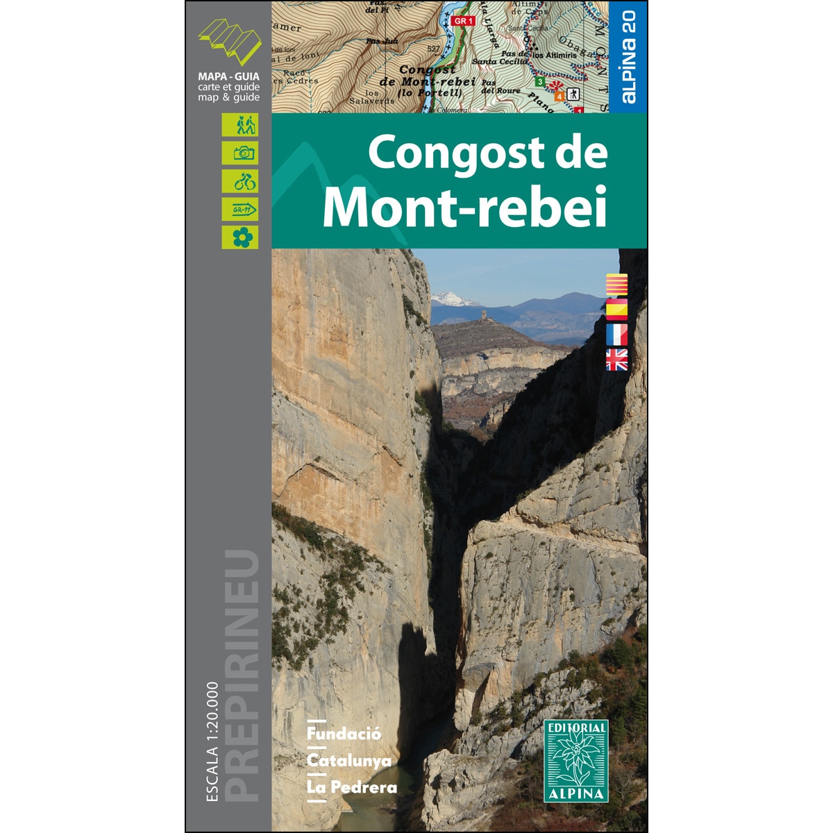Imagem 0 de Congost De Mont-Rebei 1:20.000 -Alpina