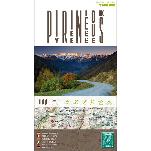 Imagem 0 de Pirineos 1:400.000 -Alpina