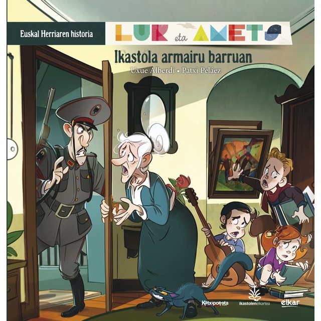 Imagen 0 de Ikastola armairu barruan: Lur eta Amets. Euskal Herriaren historia  (Tapa blanda)