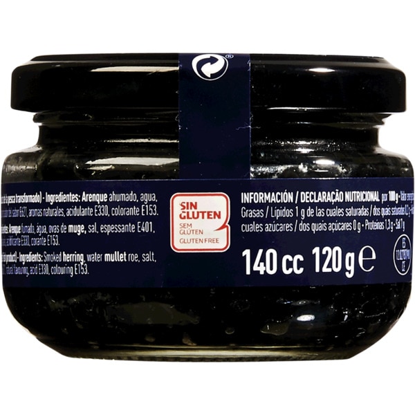 Sucedâneo de Caviar sem Glúten frasco 120 g