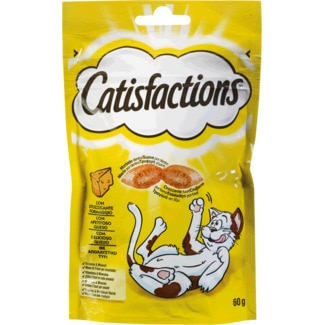 Snack para Gato com Queijo embalagem 60 g - Catisfactions