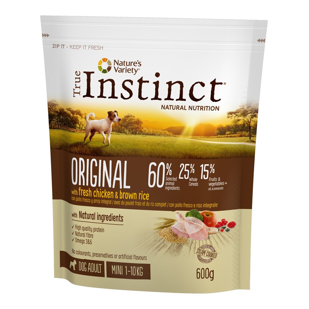 True Instinct - Pienso Para Perros Adultos Original Mini Pollo