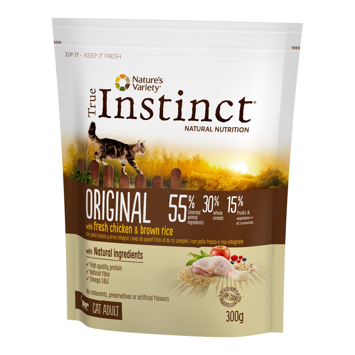 True Instinct - Pienso Para Gatos Adultos Original Pollo