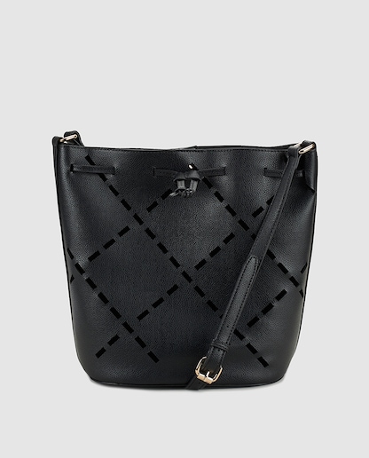 Imagen 0 de Bolso estilo tote grande con detalles a contraste