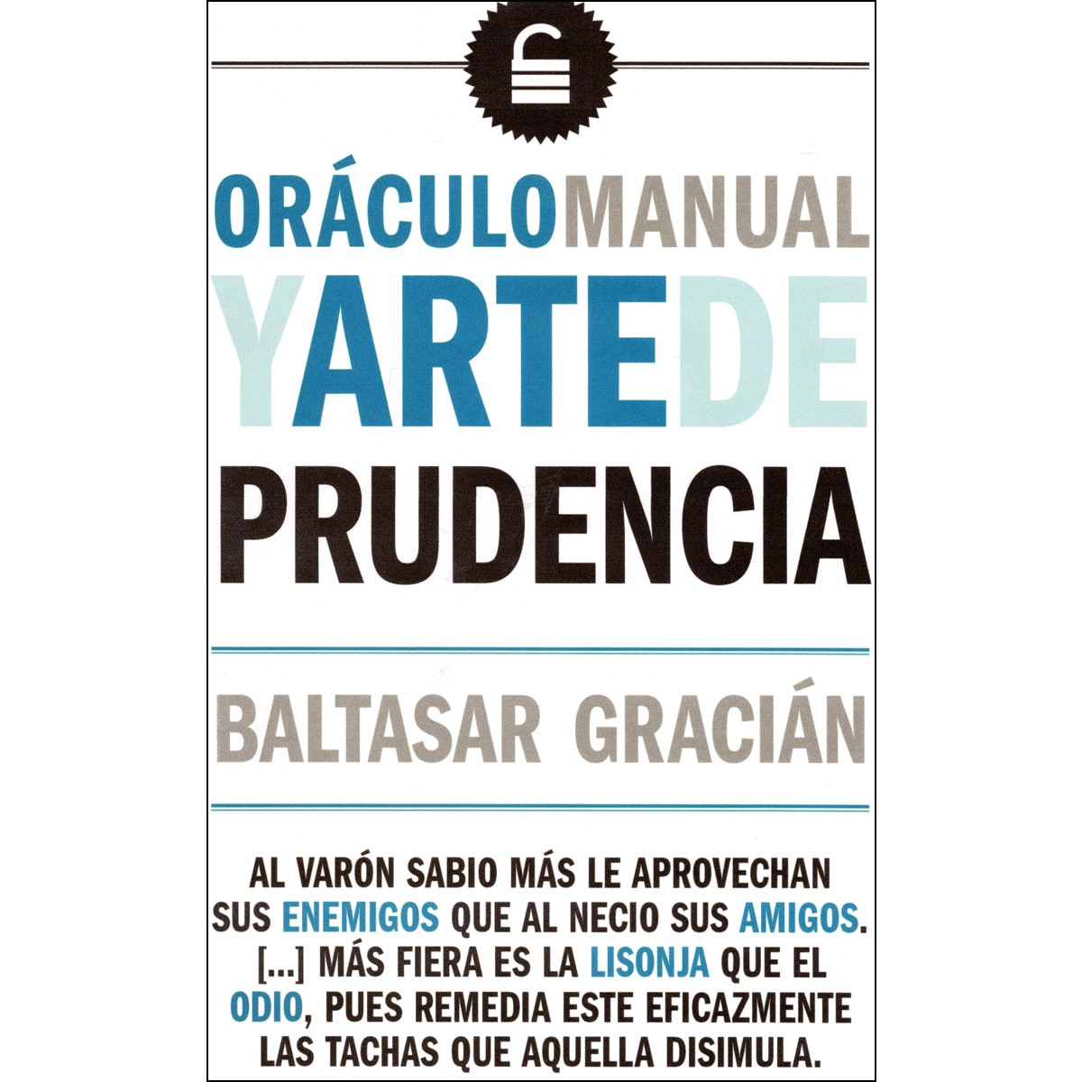Imagem 0 de Oráculo Manual Y Arte De Prudencia
