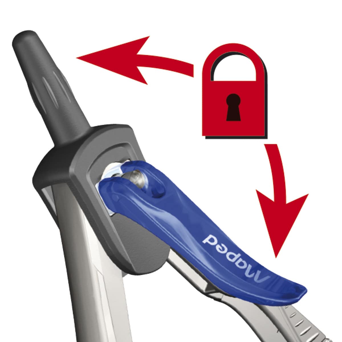 Compás Stop System Maped gris Gris-4