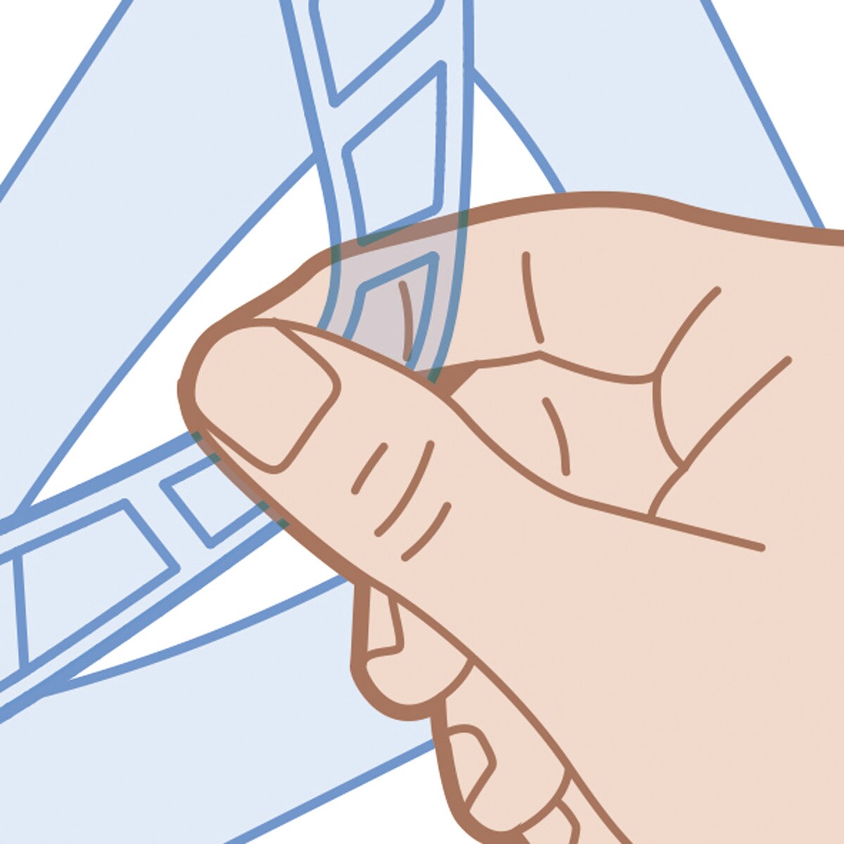 Esquadro de 26 cm Ergonómico Geometric Maped transparente Transparente-4