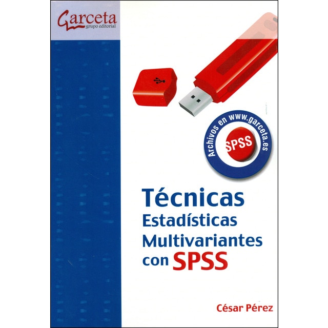 Imagem 0 de TÉCNICAS ESTADÍSTICAS MULTIVARIANTES CON SPSS