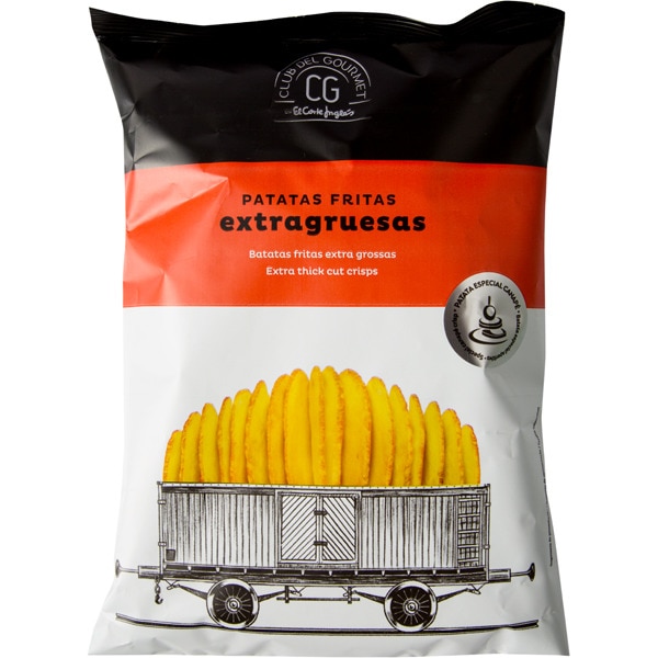 patatas fritas extragruesas bolsa 150 g