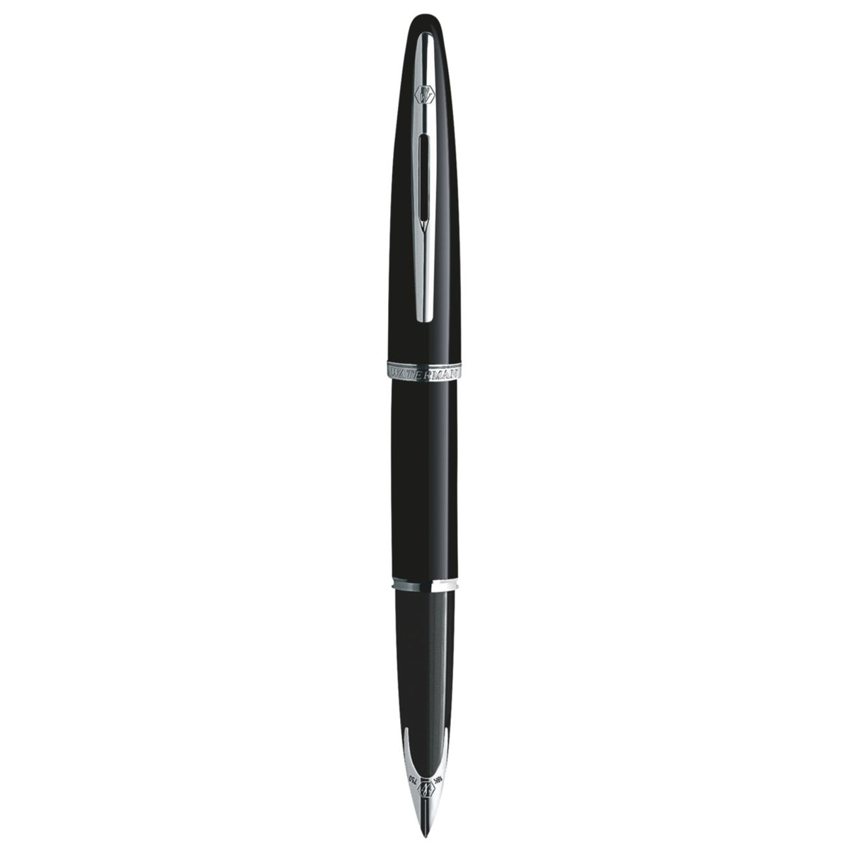 Caneta de aparo Carène Laca Preta CT Waterman Preto-1