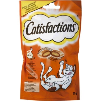 Snack para Gato com Galinha embalagem 60 g - Catisfactions