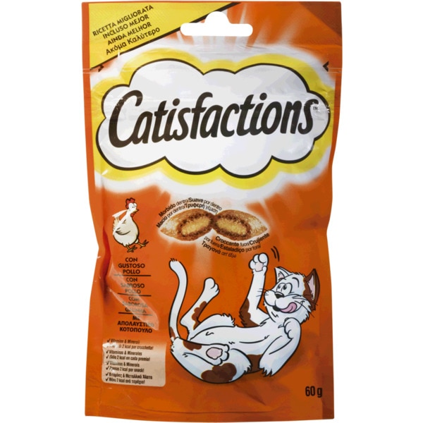 Snack para Gato com Galinha embalagem 60 g