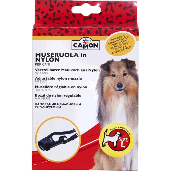 Açaime Nylon Ajustável Tamanho L embalagem 1 unidade