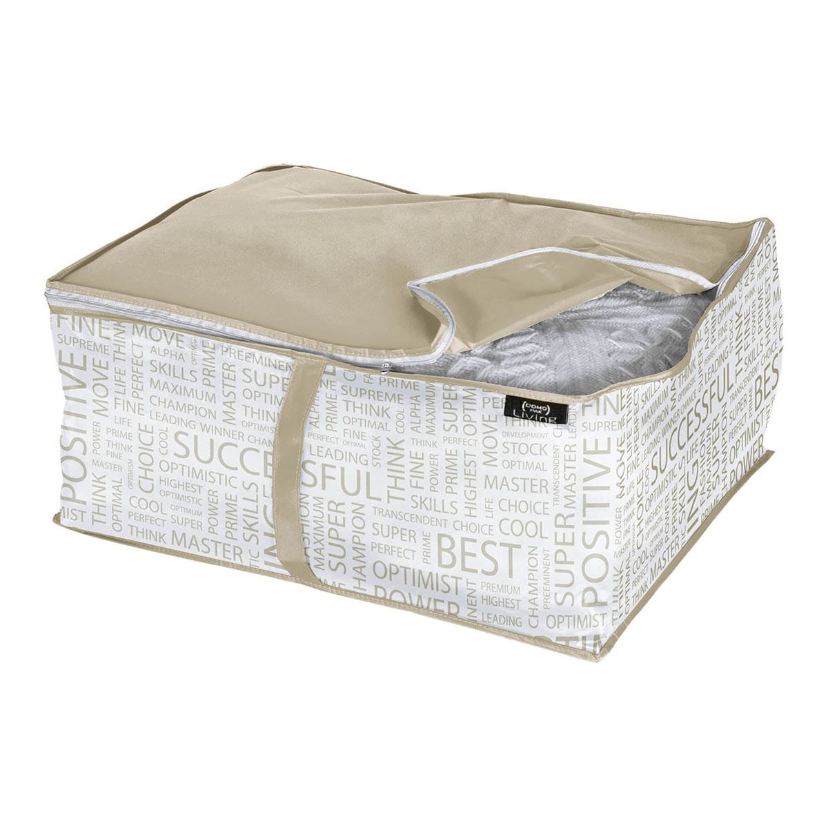 Guarda-mantas Domopak Living Urban Gold Branco-1