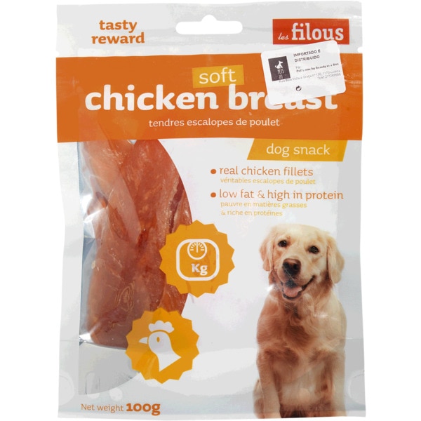 Snacks para Cão com Peito de Galinha 100 g