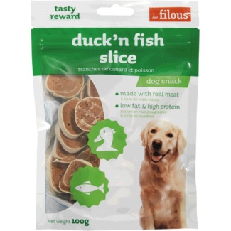 Snacks para Cão com Pato 100 g - Les Filous