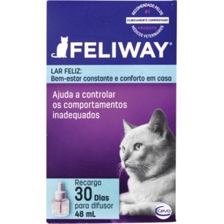 Suplemento Calmante para Gatos Recarga para difusor 48 ml - Feliway