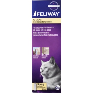 Suplemento Calmante para Gatos em Spray 60 ml - Feliway