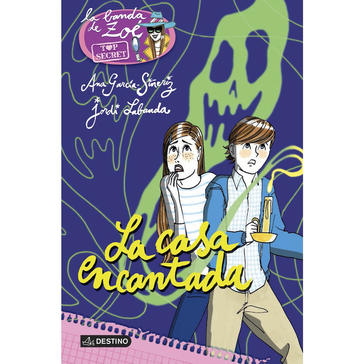 La casa encantada: Zoé Top Secret 8 (Capa mole com abas) 1