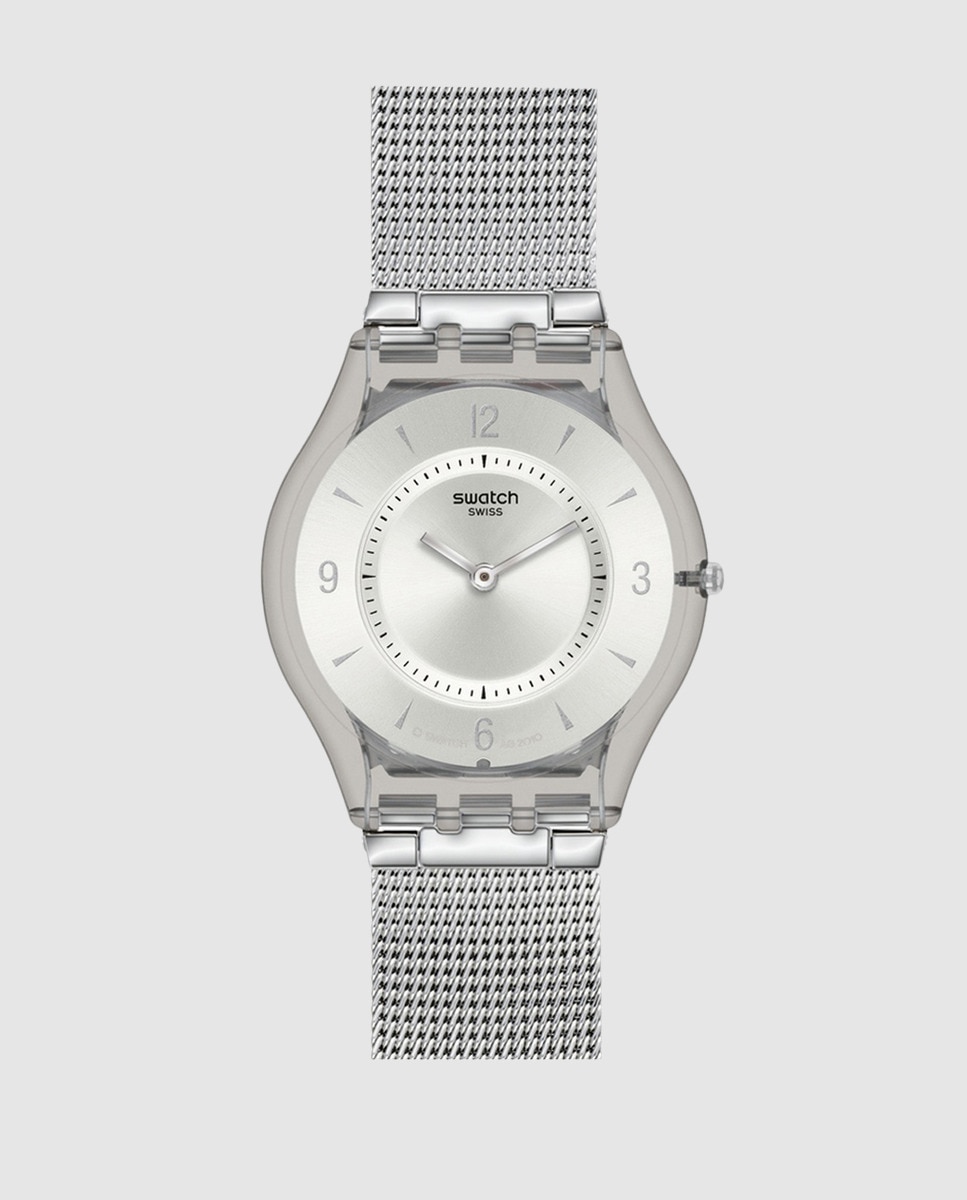 Relógio feminino Swatch SFM118M Prata-1