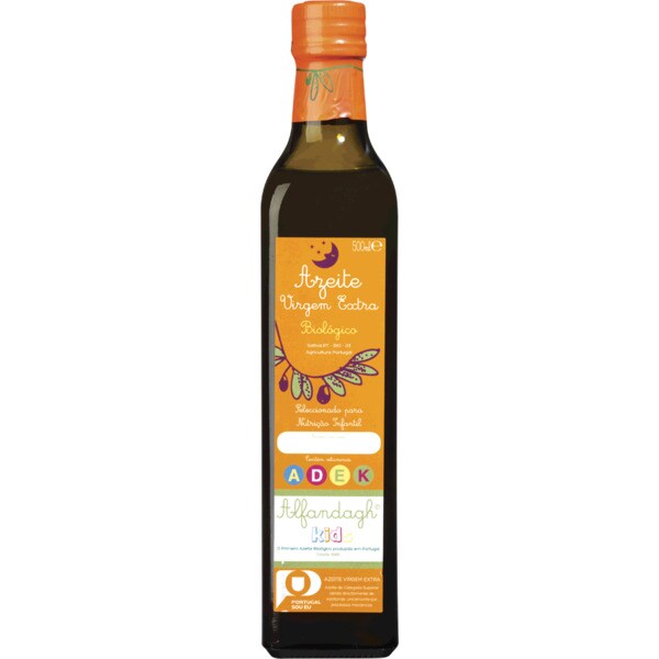 Alfandagh Azeite Virgem Extra Kids Biológico garrafa 500 ml
