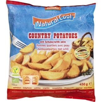 Natural Cool Batatas Fritas Country Biológicas embalagem 450 g