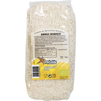 Arroz Branco Biológico embalagem 1 kg - Próvida