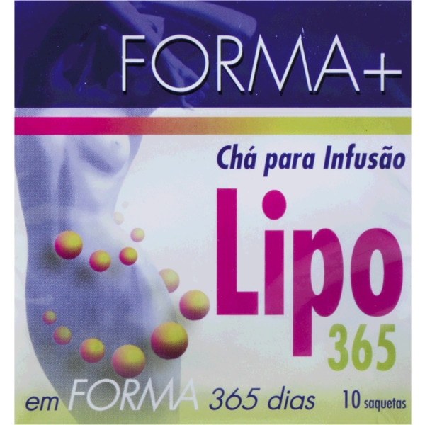 Chá para Infusão Lipo 365 embalagem 10 unidades