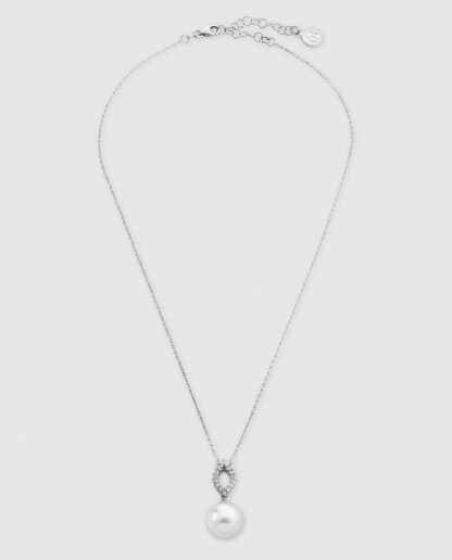 Imagem 0 de Pingente Majorica com pérola e zirconite