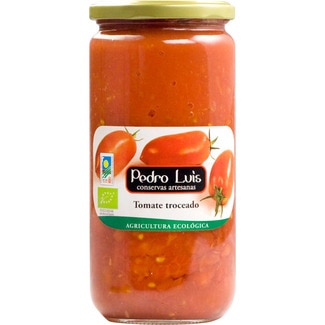 pulpa de tomate de agricultura ecológica frasco 400 g neto escurrido - Pedro Luis