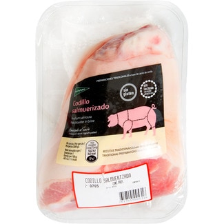 codillo salmuerizado de cerdo sin gluten y sin lactosa peso aproximado pieza 1 kg - El Corte Ingles
