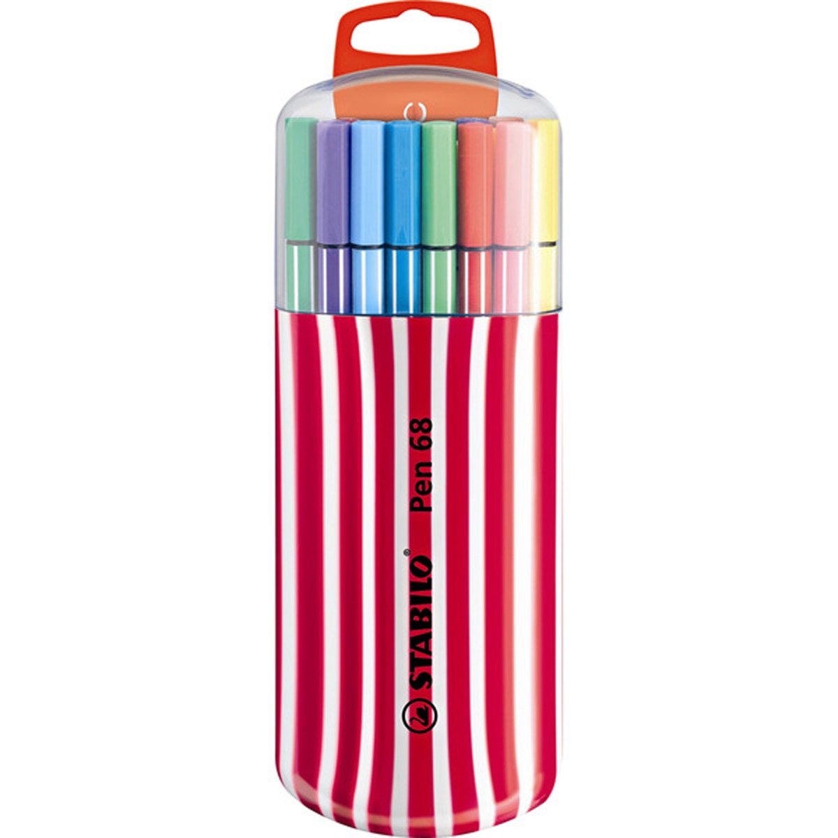 Imagem 0 de Estojo Zebrui de 20 Canetas de Feltro Premium Pen 68 - Multicolor