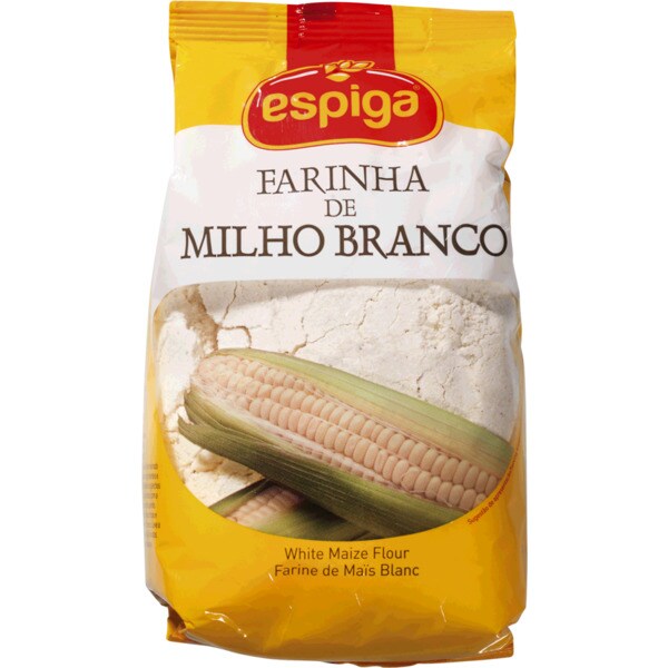 Farinha De Milho Branca Pré Cozida Comprar Farinha de Milho Branco embalagem 500 g · Espiga · Supermercado