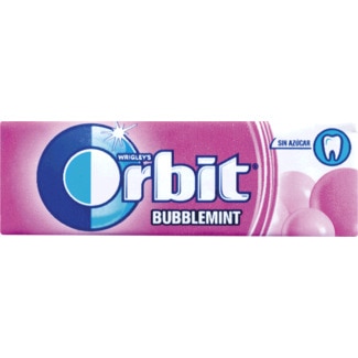 Pastilhas Bubblemint sem Açúcar embalagem 14 g - Orbit