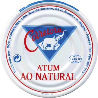 Corretora Atum Posta ao Natural lata 200 g