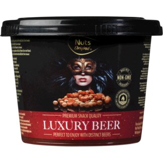 Nuts Original Aperitivos Luxury Beer embalagem 80 g
