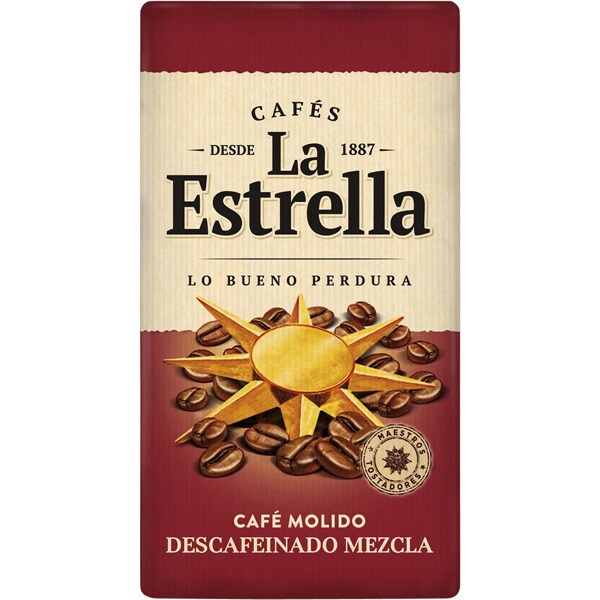 Comprar café descafeinado molido mezcla paquete 250 g · LA