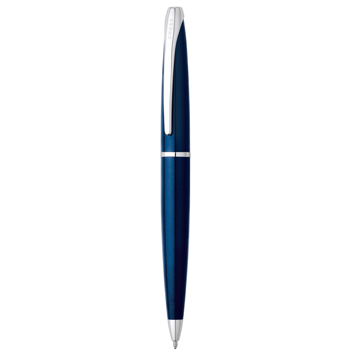 Caneta Esferográfica ATX Laca Azul Azul-1