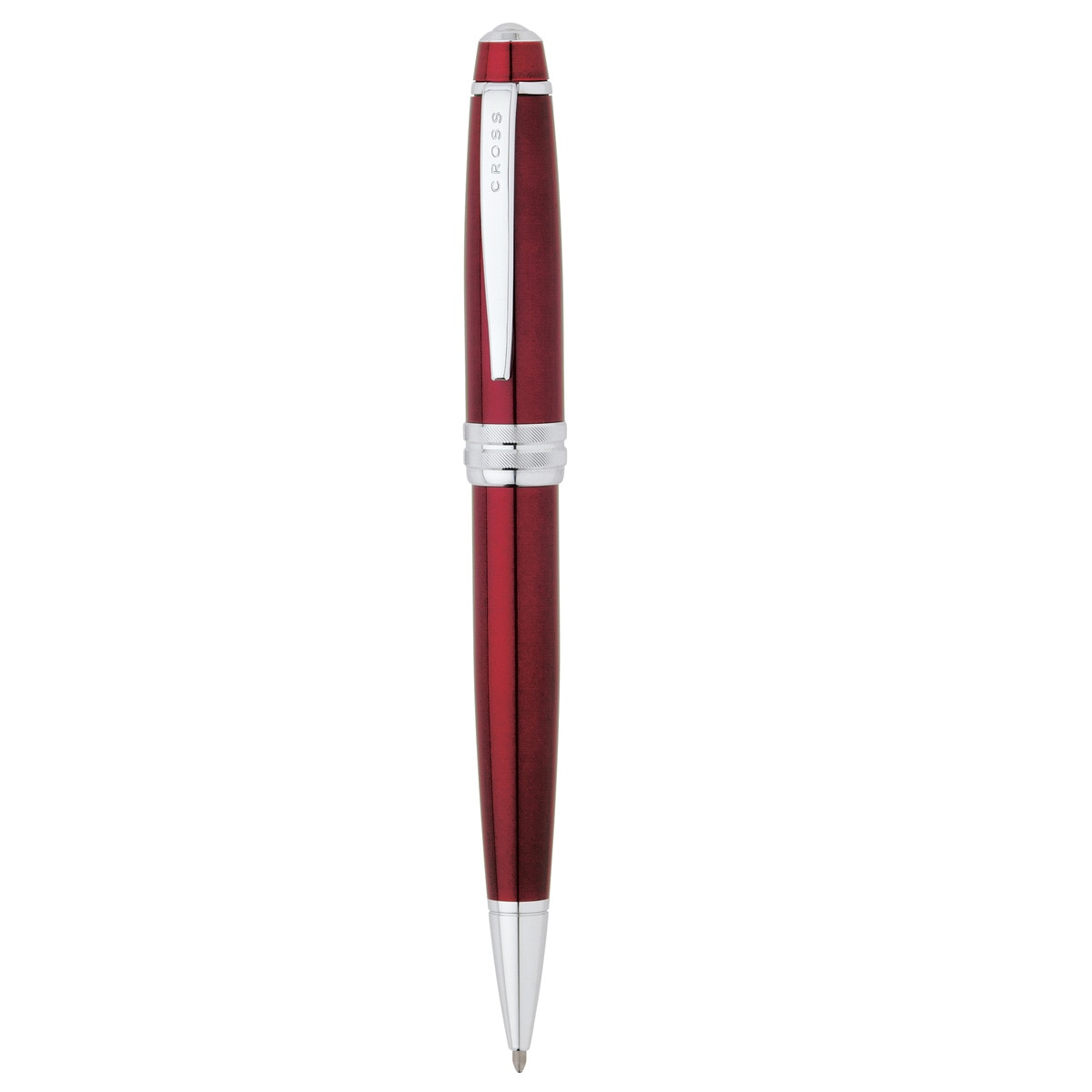 Bolígrafo Bailey Cross Laca Rojo Burdeos Cromo / Rojo-1