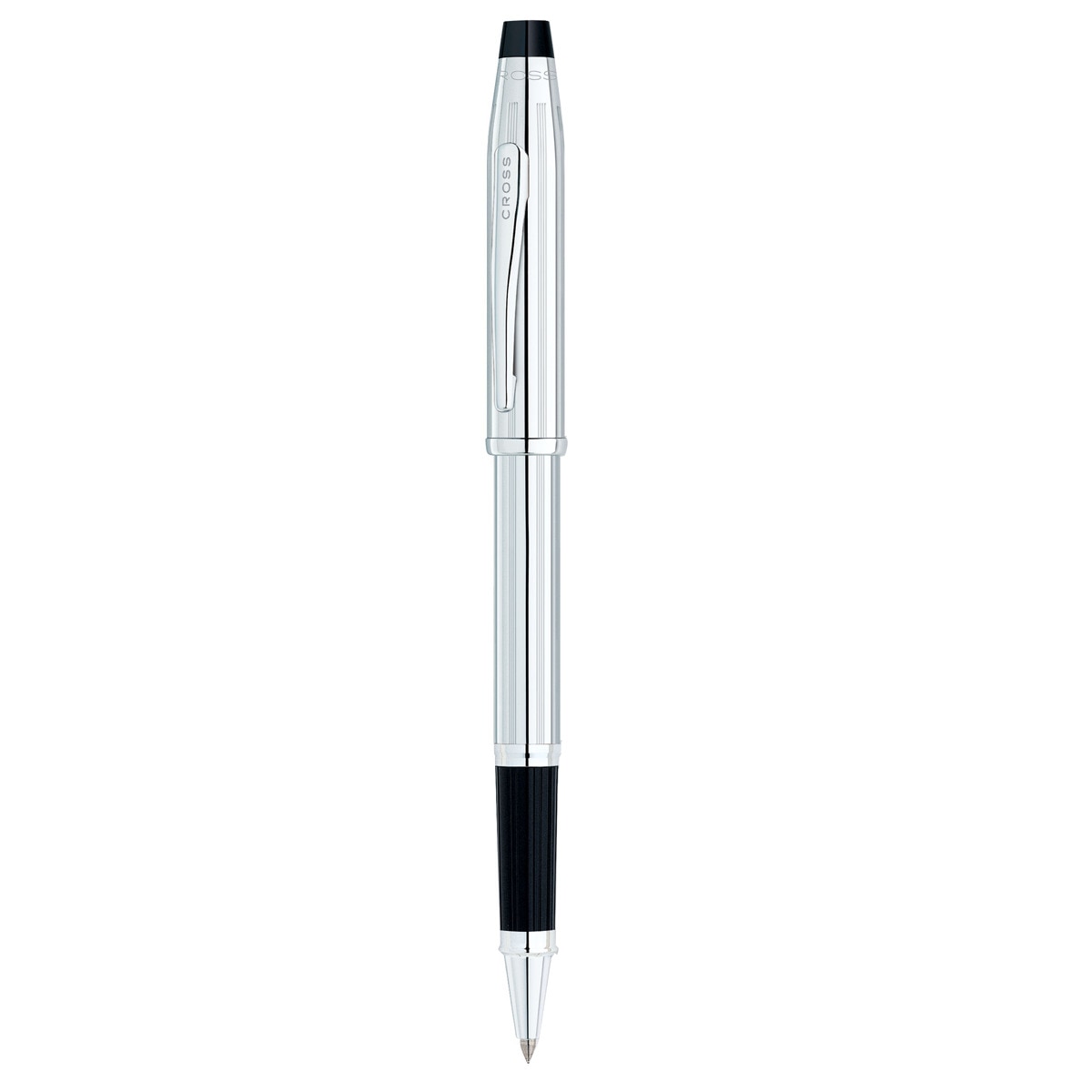 Caneta Roller Cross Cromada Brilhante Cromado-1