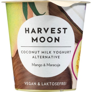 Iogurte de Coco, Manga e Maracujá Biológico embalagem 125 g - Harvest Moon