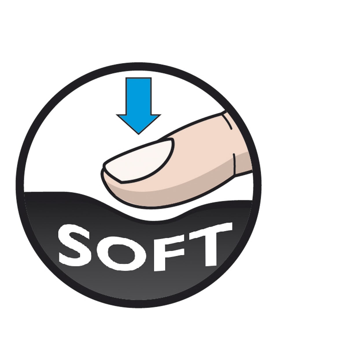 Tijeras ZENOA FIT de 13 cm Asimétricas con Hojas Decoradas y Anillas Suaves Maped Colores Surtidos 7