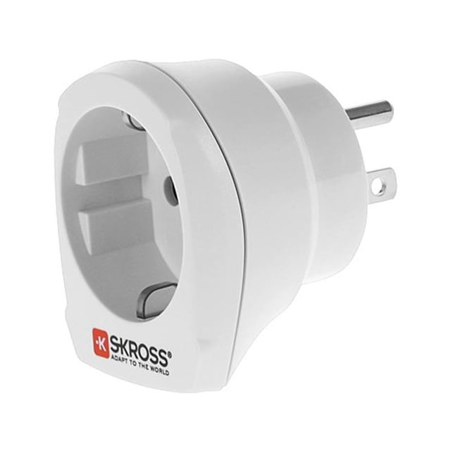 Imagem 0 de Adaptador da Europa para EUA Skross - Branco