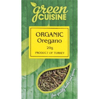 Green Cuisine Oregãos Biológicos embalagem 20 g