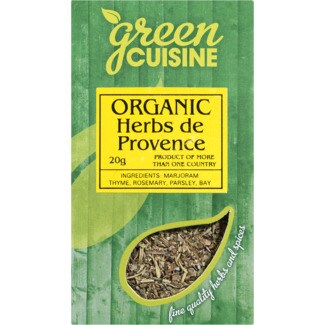 Green Cuisine Ervas de Provence Biológicas embalagem 20 g
