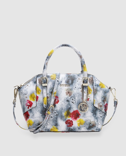 Imagen 0 de Bolso bandolera con logo en el frontal, acabado saffiano