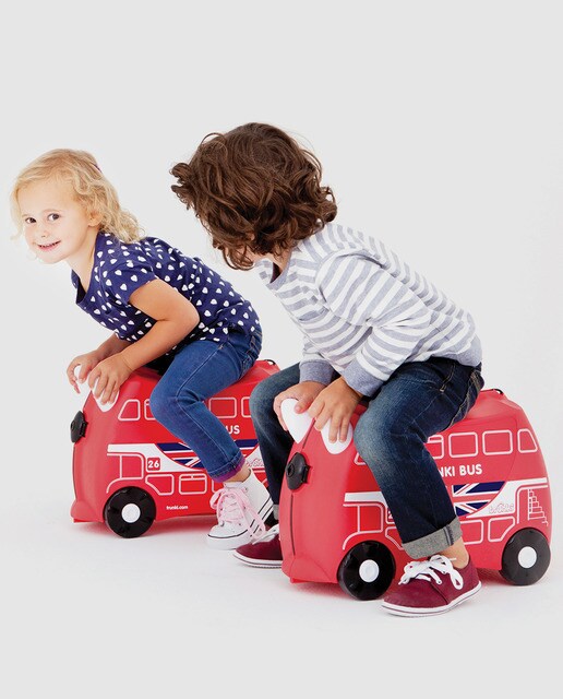 Maleta infantil BORIS BUS, rígida roja, con capacidad 18 L · Trunki · El  Corte Inglés