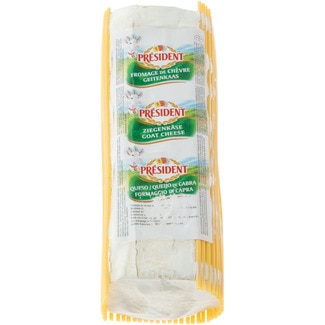 queso francés de rulo de cabra elaborado con leche pasteurizada peso aproximado pieza 1,1 kg - President