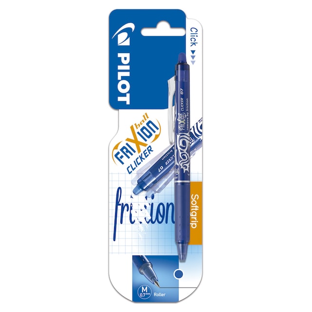 Imagen 0 de Blister 1 Bolígrafo Borrable Frixion Clicker Pilot Azul