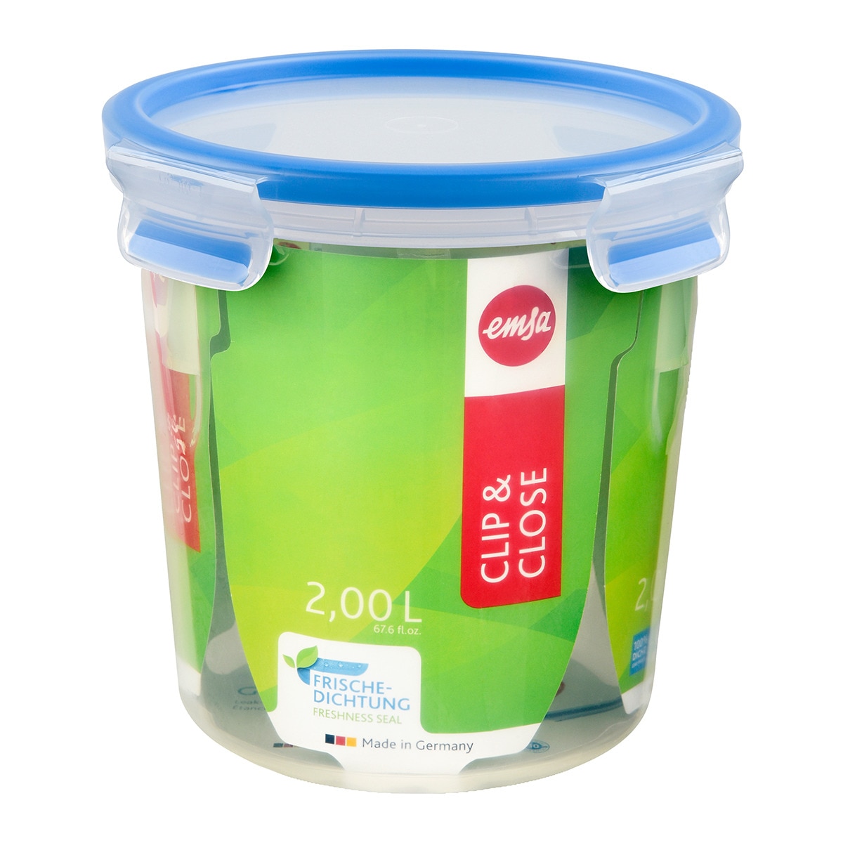 Imagem 0 de Recipiente hermético redondo alto Clip & Close Emsa
